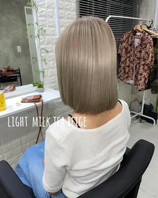 ショート カラー Nino(ニーノ)所属・にしき さんのヘアスタイル