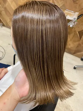 ミディアム カラー 🩷🍭中津・梅田 エリア🍬💜のヘアスタイル