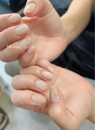 ネイル 北浦和 自爪育成ケアのネイルデザイン