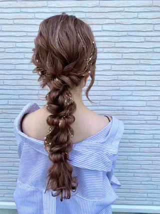 ヘアアレンジ foglia所属・foglia🌼 根本結衣のヘアスタイル