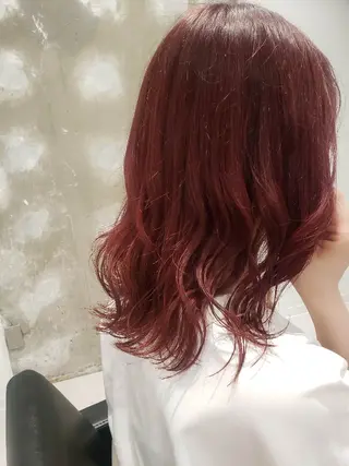 ミディアム TELA HAIR 土気あすみが丘店所属・✂ AYAのヘアスタイル