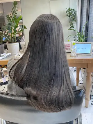 ロング カラー 柔らか透け感カラー 🌿ムロヤリョウスケのヘアスタイル