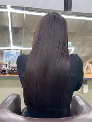 ロング カラー パーマ newi 天王寺 🪐airiのヘアスタイル