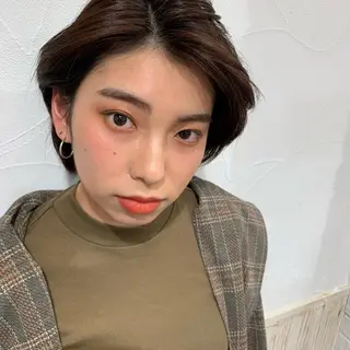 ショート 即モテ×メンズヘア/ 表参道/MOMONEのヘアスタイル