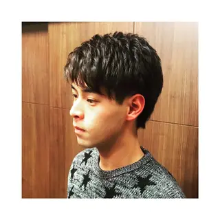 ミディアム メンズ Hair’s Collection GOOD  CLUB所属・時久 葵のヘアスタイル