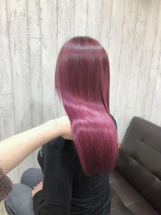 ロング カラー 佐々木 好乃のヘアスタイル