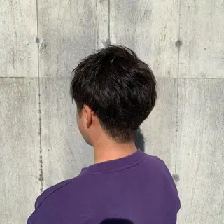 ショート カラー メンズ charme【 シャルム 】所属・ボブ/レイヤー/ nanamiのヘアスタイル