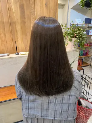 ロング Belle五丁目店所属・韓国風デジタルパーマ 宗像 快歩のヘアスタイル