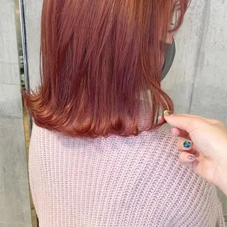 ミディアム カラー ﾊｲﾄｰﾝ/ｼｮｰﾄ 村上淳乃🐥のヘアスタイル