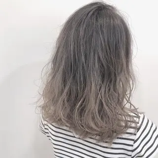 カラー 東梅田エリアカラー ヘアセットNo. 1のヘアスタイル