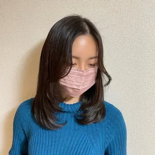 ミディアム Cadre新小岩🫧 栗原葵のヘアスタイル