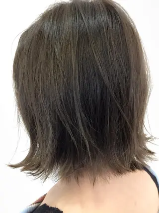 ミディアム カラー 中村 卓也のヘアスタイル