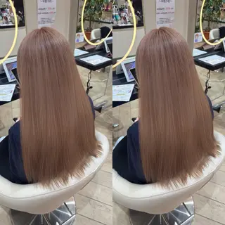 カラー 🎀推し活カラー/ ピンクカラー/のののヘアスタイル