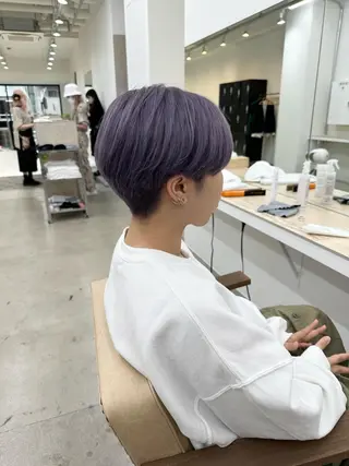 ショート カラー 🌈ディレクター🌈 徳松優希のヘアスタイル