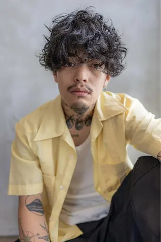 パーマ メンズ RAF TOKYO所属・10月限定モニター 髪質改善美髪矯正のヘアスタイル