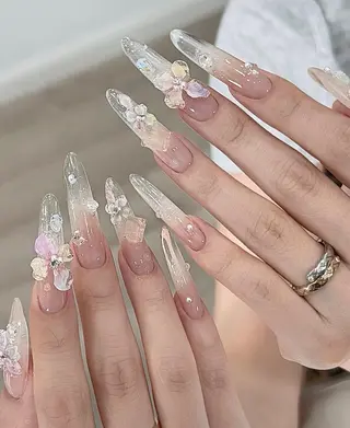 ネイル 長さだし専門 ありさのネイルデザイン