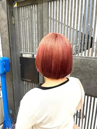 ミディアム カラー 縮毛矯正/髪質改善/ 石橋代智のヘアスタイル