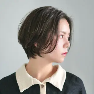 ショート ショートカット🧸 ごとうさなのヘアスタイル