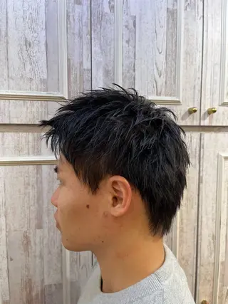 ショート メンズ Lily hair所属・メンズ’ショート特化 クロスのヘアスタイル