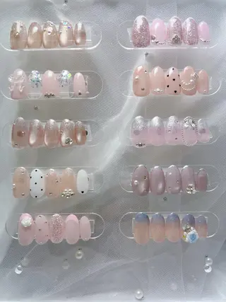 ネイル Queennail 北堀江Yumiのネイルデザイン