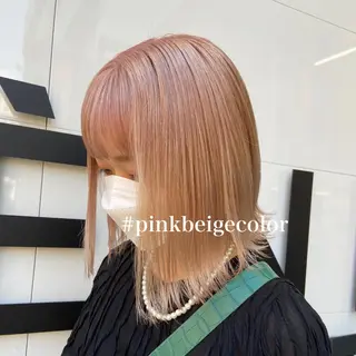 ミディアム 淺谷 美紀のヘアスタイル
