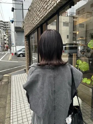 セミロング 🍒サクラ🍒 /透明感カラー/艶髪のヘアスタイル