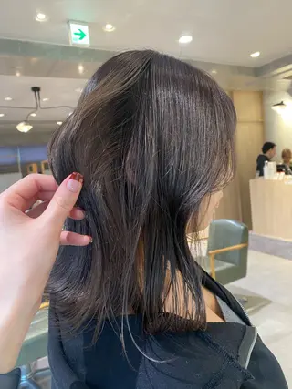 セミロング カラー ミユウ👗🎀 /カラーリスト/ボブのヘアスタイル