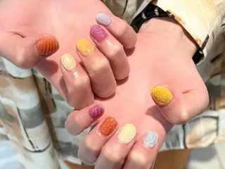 ネイル 金田 純香のネイルデザイン