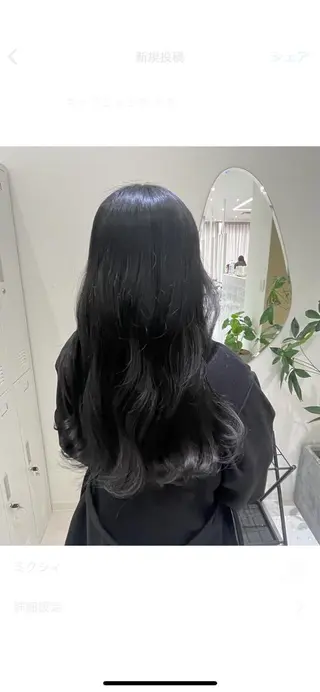 セミロング カラー Zina博多筑紫口_ aikaのヘアスタイル