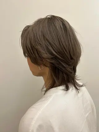 ミディアム メンズヘア/透明感 カラー/ayatoのヘアスタイル