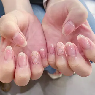 ネイル 長瀬 瑠霞のネイルデザイン