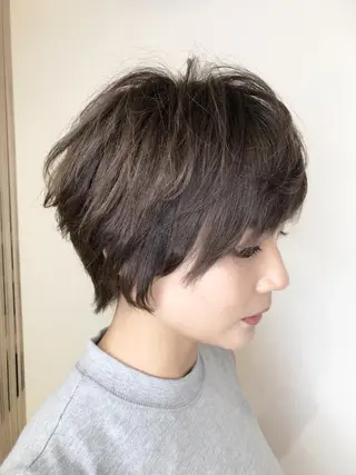 ショート カラー ハイライト/髪質改善 ✂️十河祐輝のヘアスタイル