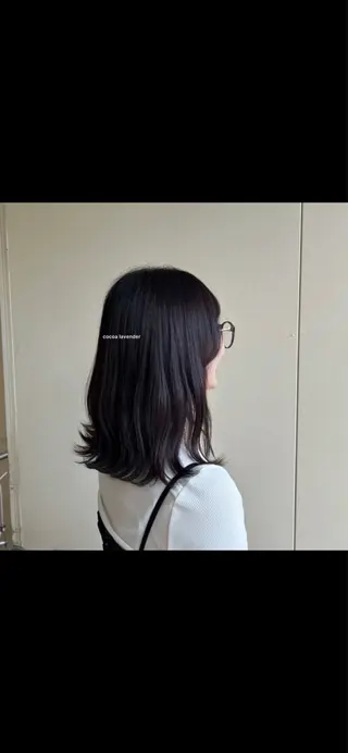 ミディアム カラー カシェリタ🌛 ハルナのヘアスタイル