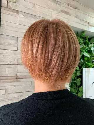 メンズ 韓国ヘア×ハイトーン AYA💫のヘアスタイル