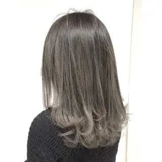 ミディアム カラー KIZU 髪質改善 オカルト怪談のヘアスタイル