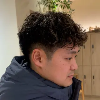 パーマ メンズ TRICCA SHIBUYA所属・ショート･ボブ / ミク💞のヘアスタイル