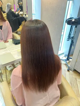 ロング 韓国ヘア/艶髪/ 透明感カラー/つぐみのヘアスタイル