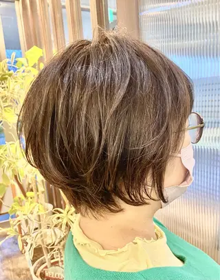 ショート 鈴木 千恵子のヘアスタイル