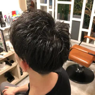 ショート メンズ 南 祐希のヘアスタイル