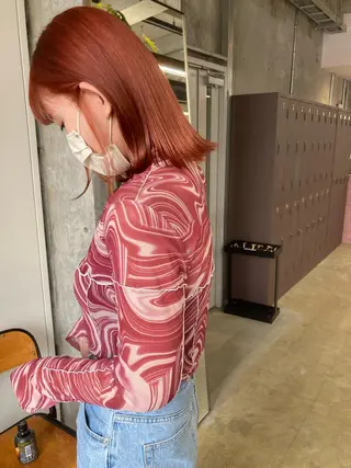 ミディアム カラー 小木曽智美 /ボブ/ショートのヘアスタイル