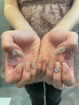 ネイル 束感まつ毛/ネイル/ LED♥KIRARAのマツエク・マツパデザイン