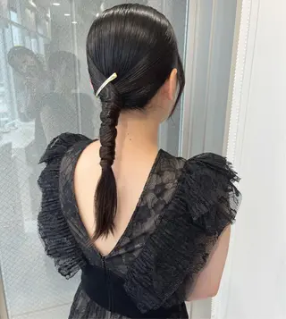 ヘアアレンジ ウルフカット／吉村 桃子のヘアスタイル