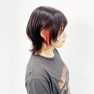 ショート カラー ヘアアレンジ 大橋 拓巳のヘアスタイル