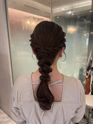 ロング ヘアアレンジ モデル募集 🫧さやか🫧のヘアスタイル