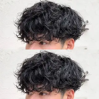 パーマ メンズ 年間2000名担当◎ パーマ職人/仲原佑樹のヘアスタイル