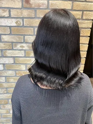 ミディアム カラー 🌟透明感カラー 🌟松岡勇輝のヘアスタイル