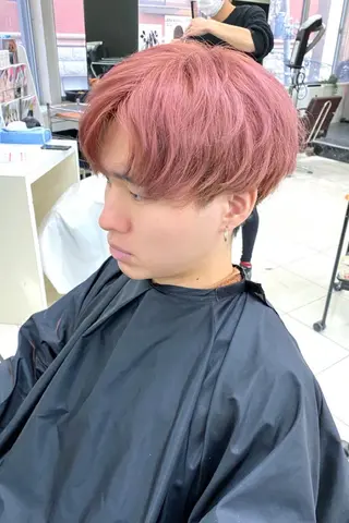 ショート カラー メンズ メンズ専門 スタイリスト前田雄輝のヘアスタイル