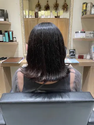 カラー 透明感カラー/顔周り カット/レイヤーにかのヘアスタイル