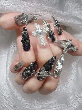 ネイル Lee Nails チップ長さだし専門店のネイルデザイン