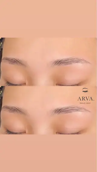 アイブロウ Arva salonのマツエク・マツパデザイン